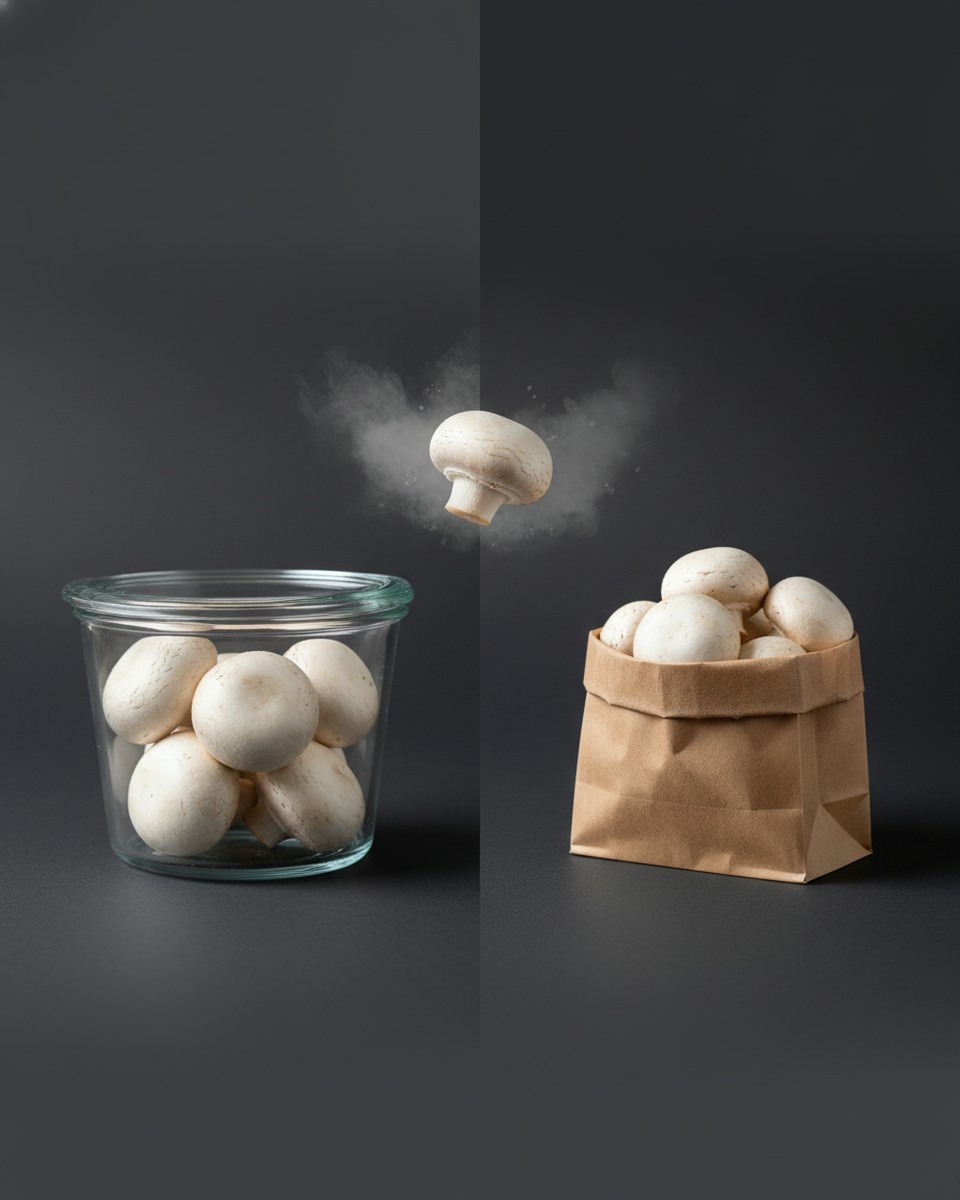 Understanding Mushroom Storage: Why Plastic Containers Fall Short