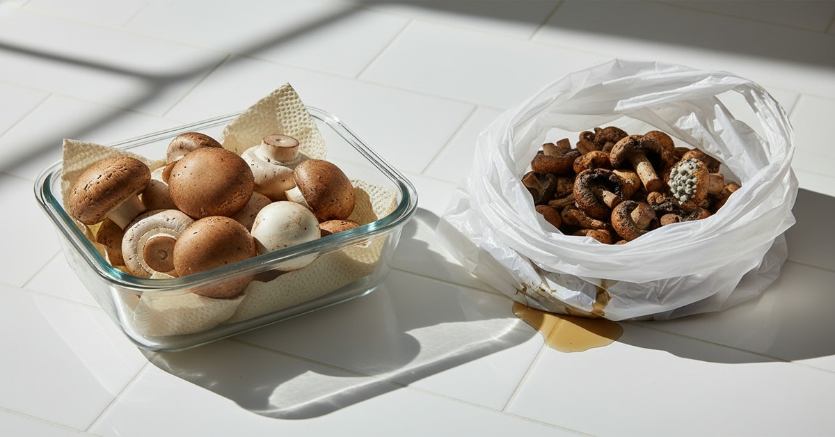 Understanding Mushroom Storage: Why Plastic Containers Fall Short