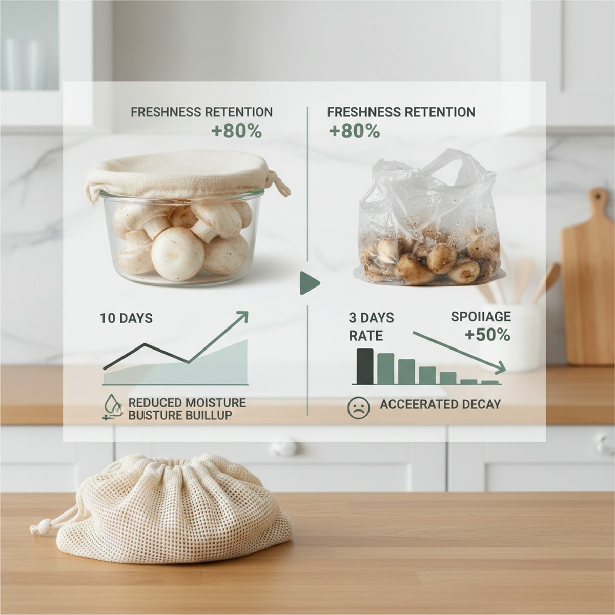 The Clever Reason Savvy Cooks Never Store Mushrooms in Plastic