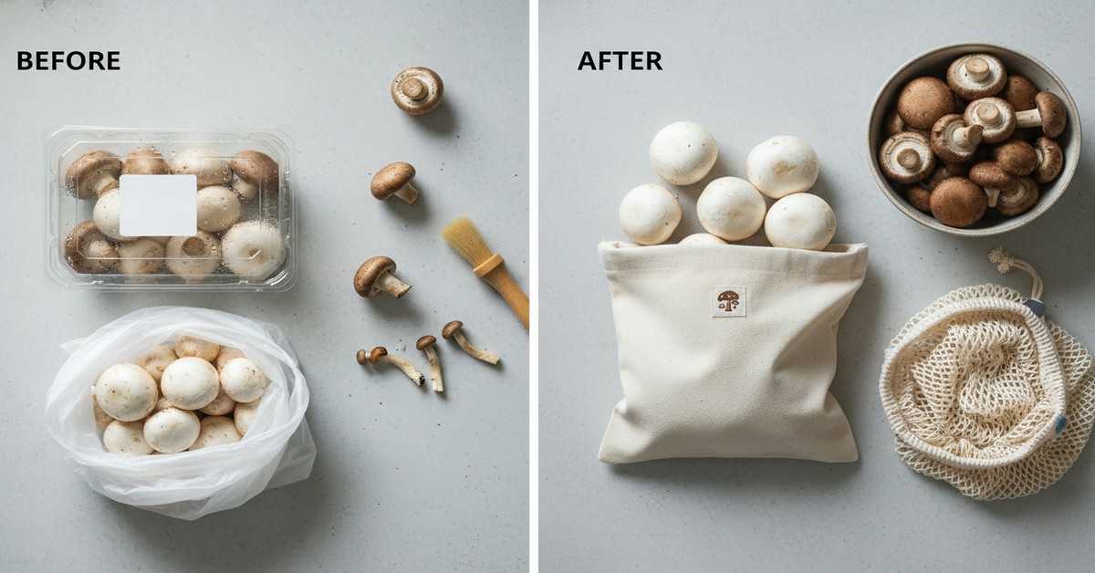 How Savvy Cooks Keep Mushrooms Fresh Longer Without Plastic