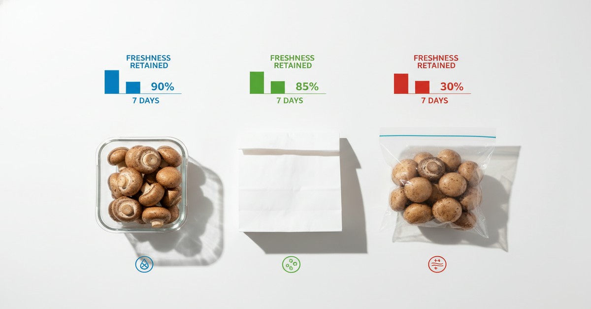 Why Savvy Cooks Avoid Plastic for Mushroom Storage